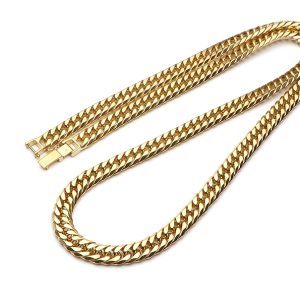 【 喜平 ネックレス ダブル6面/W6面 艶消しタイプ K18 ゴールド 99.5g 60cm】の【買取 または 質預かり】をいたしました!【熊本市南区の質屋おやま質店】