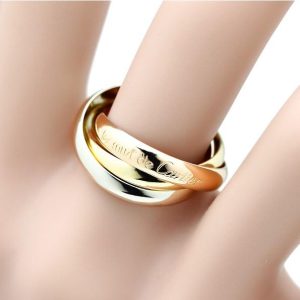 【カルティエ 3連リング トリニティ スリーゴールド #53/13号 Cartier】の【買取 または 質預かり】をいたしました!【熊本市南区の質屋おやま質店】